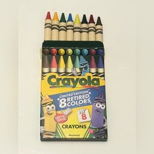 Crayola 8 Retired Colors Crayons Set